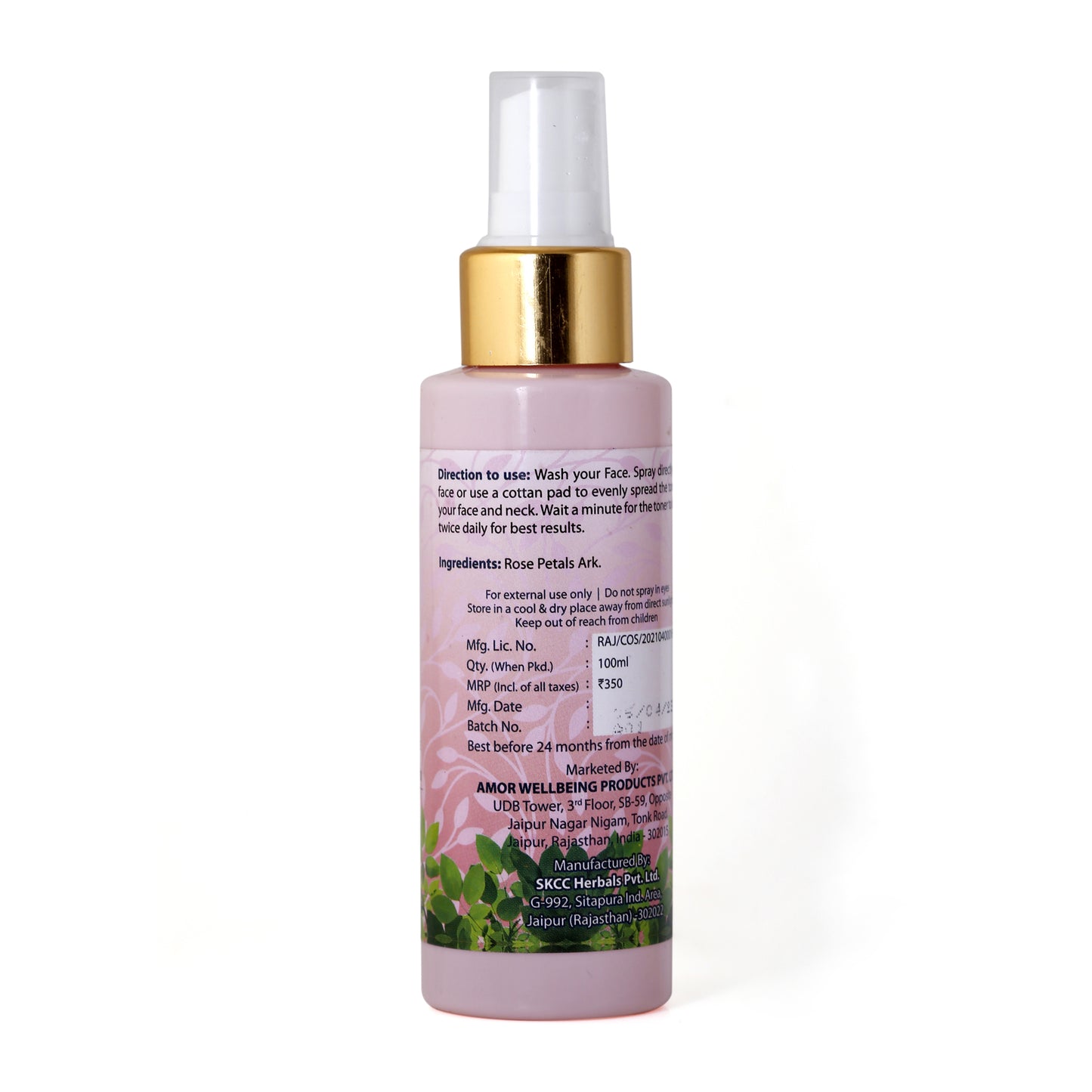 Blush - The Rosewater Skin Toner